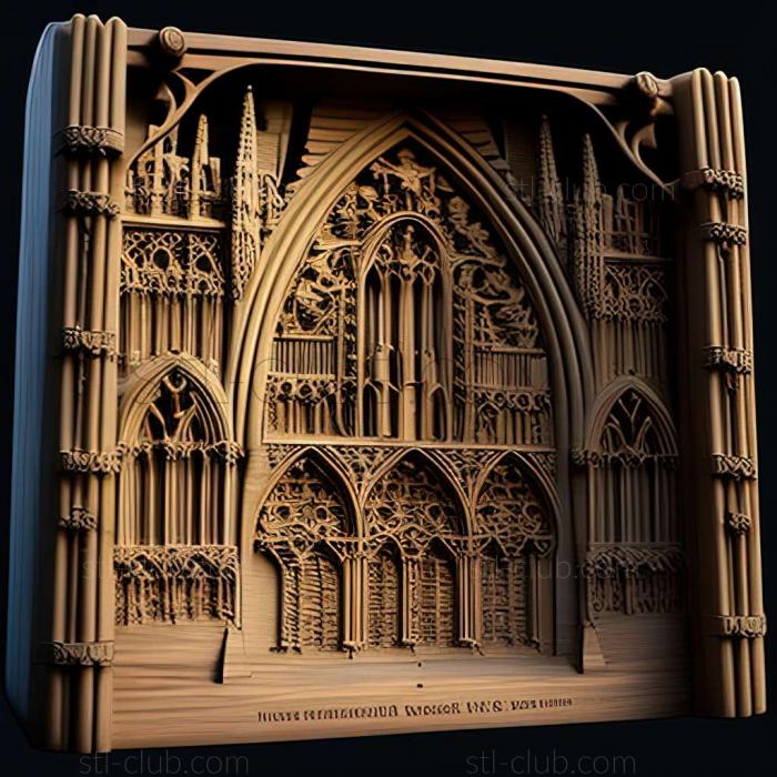 3D model Durham1 in the United Kingdom (STL)